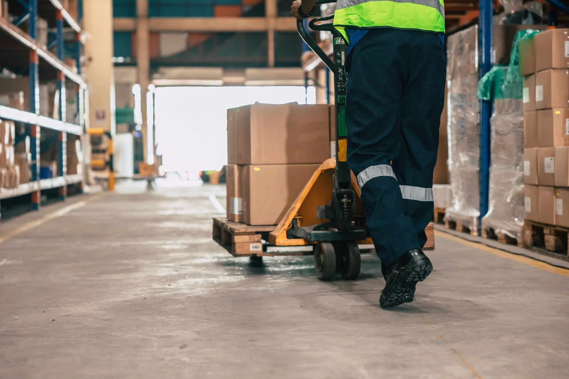 Warehouse shipments small